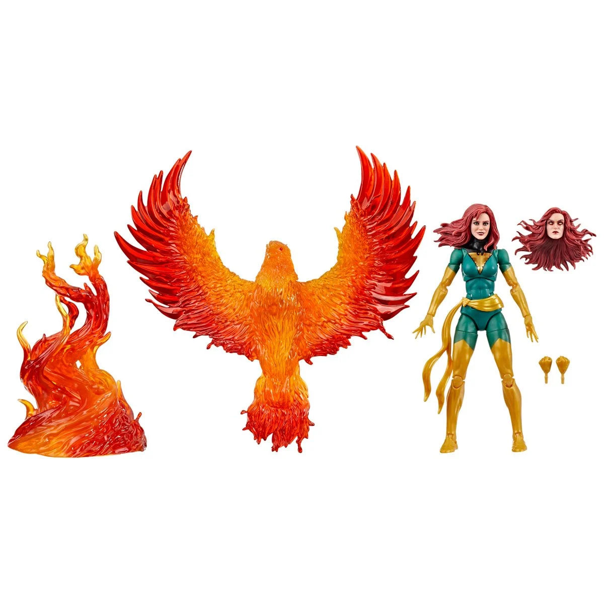 X-Men Marvel Legends Series - Jean Grey with Phoenix Force Deluxe - 6-Inch Action Figure