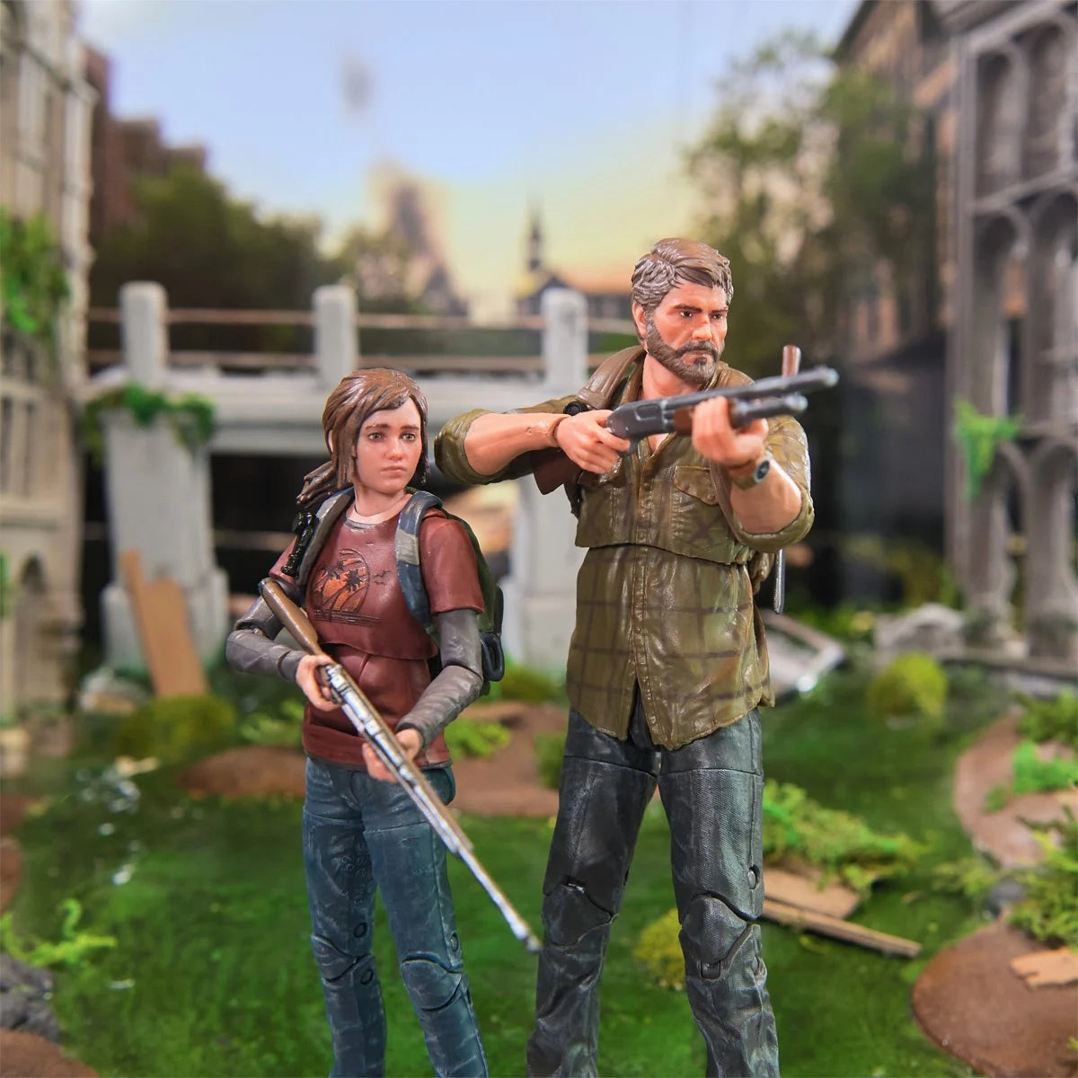 The Last of Us - Playstation  - Joel and Ellie 6-Inch Action Figure 2-Pack