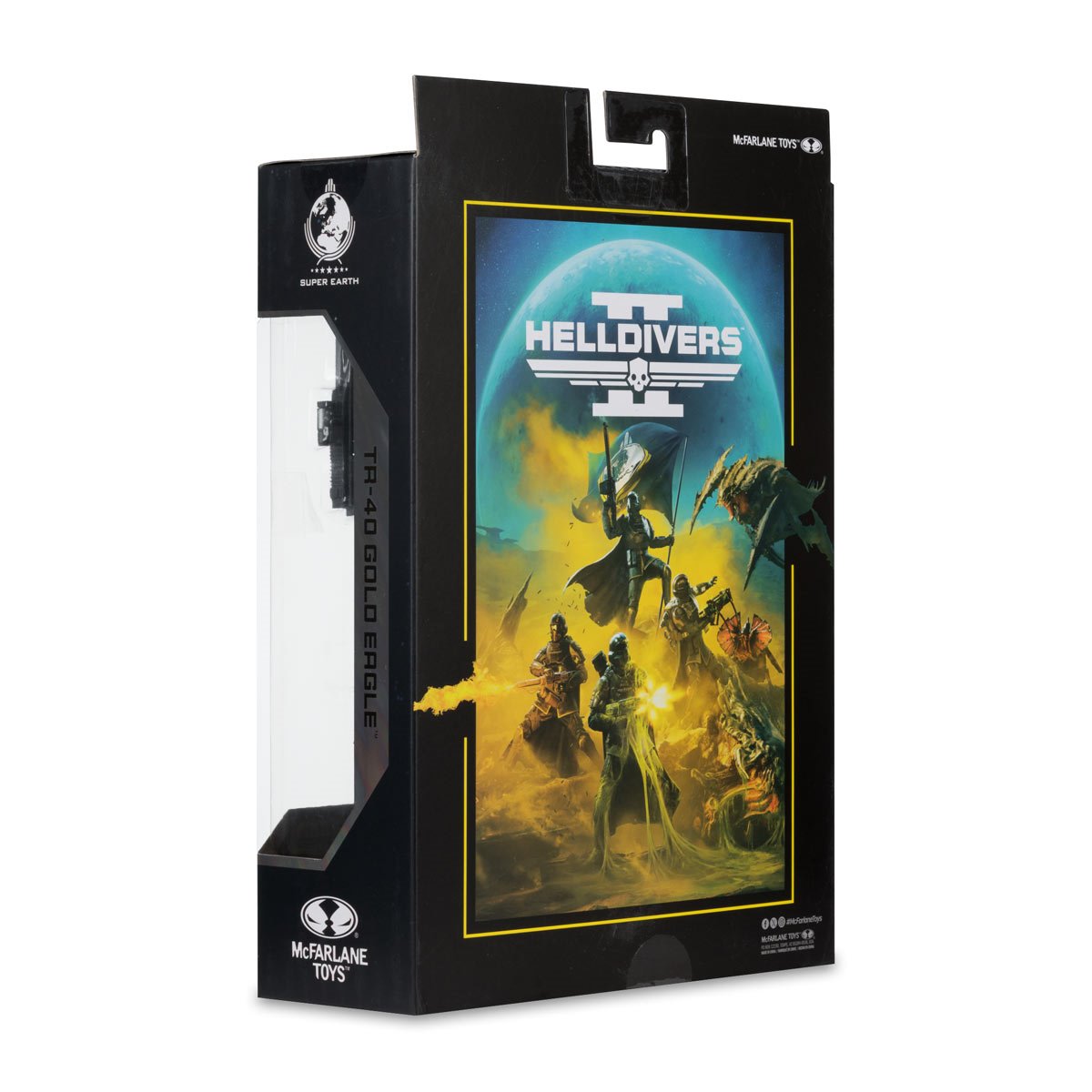 McFarlane Gaming Edition - Helldivers TR-40 Gold Eagle - 7" Action Figure (PRE-ORDER JULY 2026)
