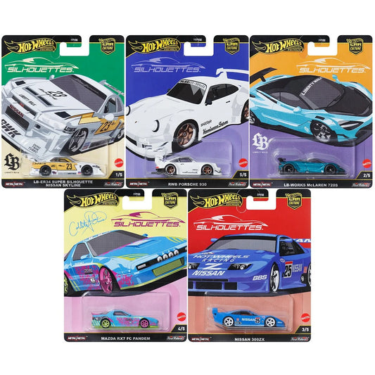 Hot Wheels Premium - Car Culture - Mix 2 - 2025 Complete Set - MTFPY86G