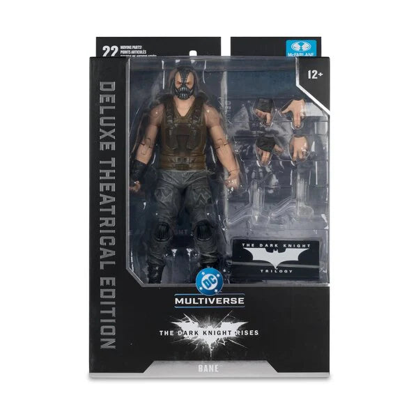 McFarlane DC - Bane (Deluxe Theatrical Edition) Tom Hardy - The Dark Knight Rises - Action Figure