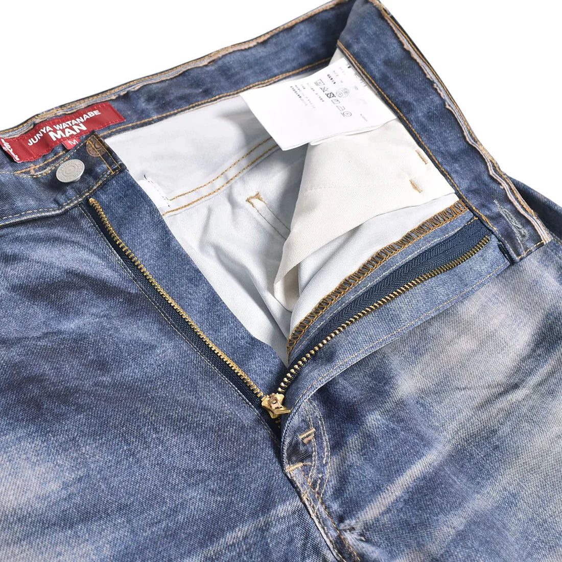 JUNYA WATANABE X BerBerJin x Levi's - DENIM PANTS 607 Inkjet Printed - Made in Japan