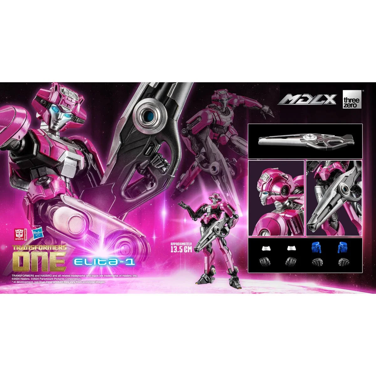 Transformers One - Elita-1 - MDLX Action Figure - Threezero (PRE-ORDER OCTOBER 2025)