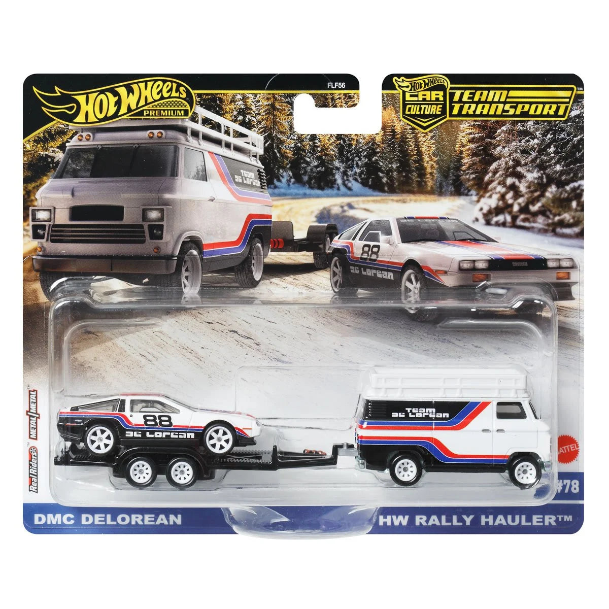 Hot Wheels Premium - Team Transport 2025 Mix 2 - Complete Set - MTFLF56F1