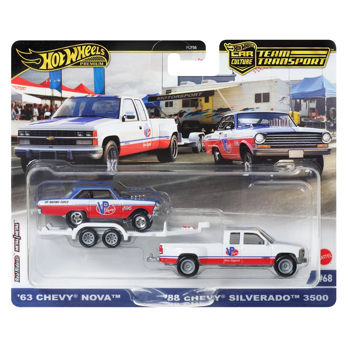 Hot Wheels Premium - Team Transport 2024 Mix 3 - Complete Set - MTFLF56C4