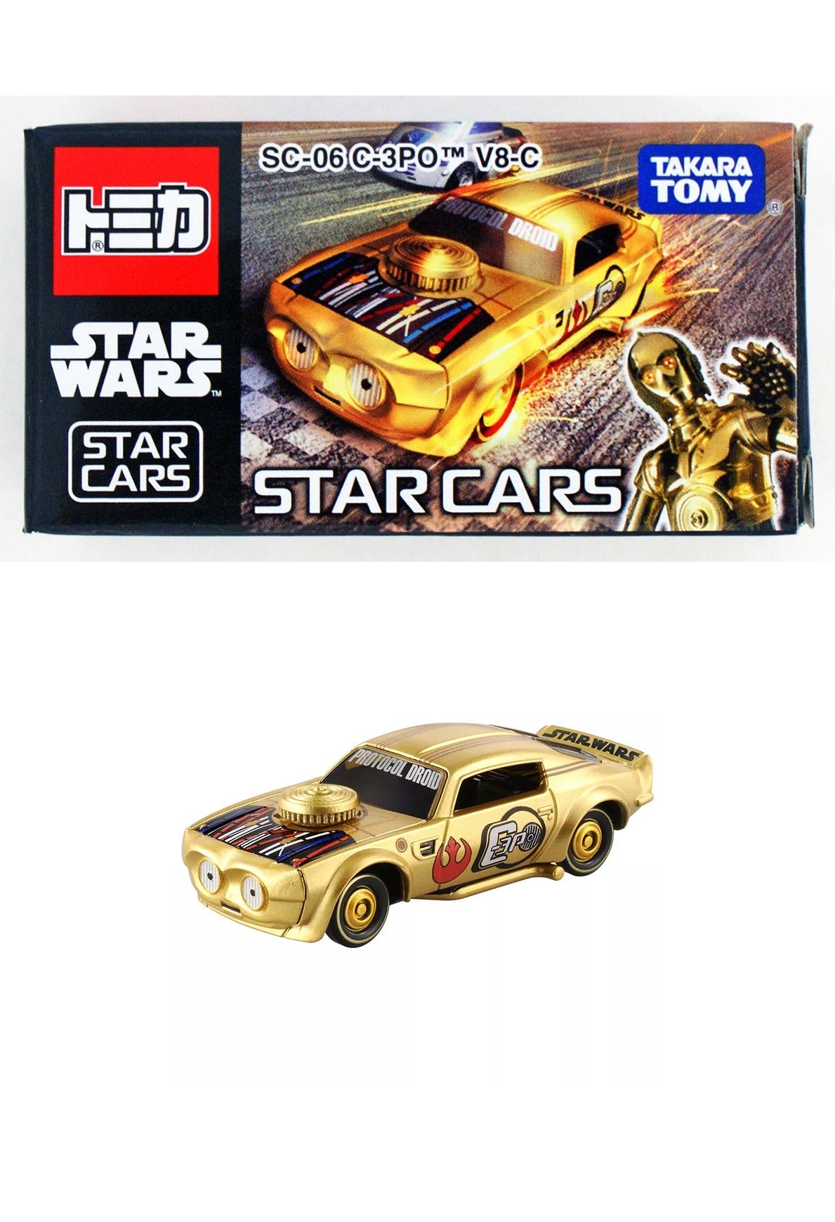 Tomica - Star Wars Star Cars C-3PO V8-C (2018) - #SC-06 – SoleSavy