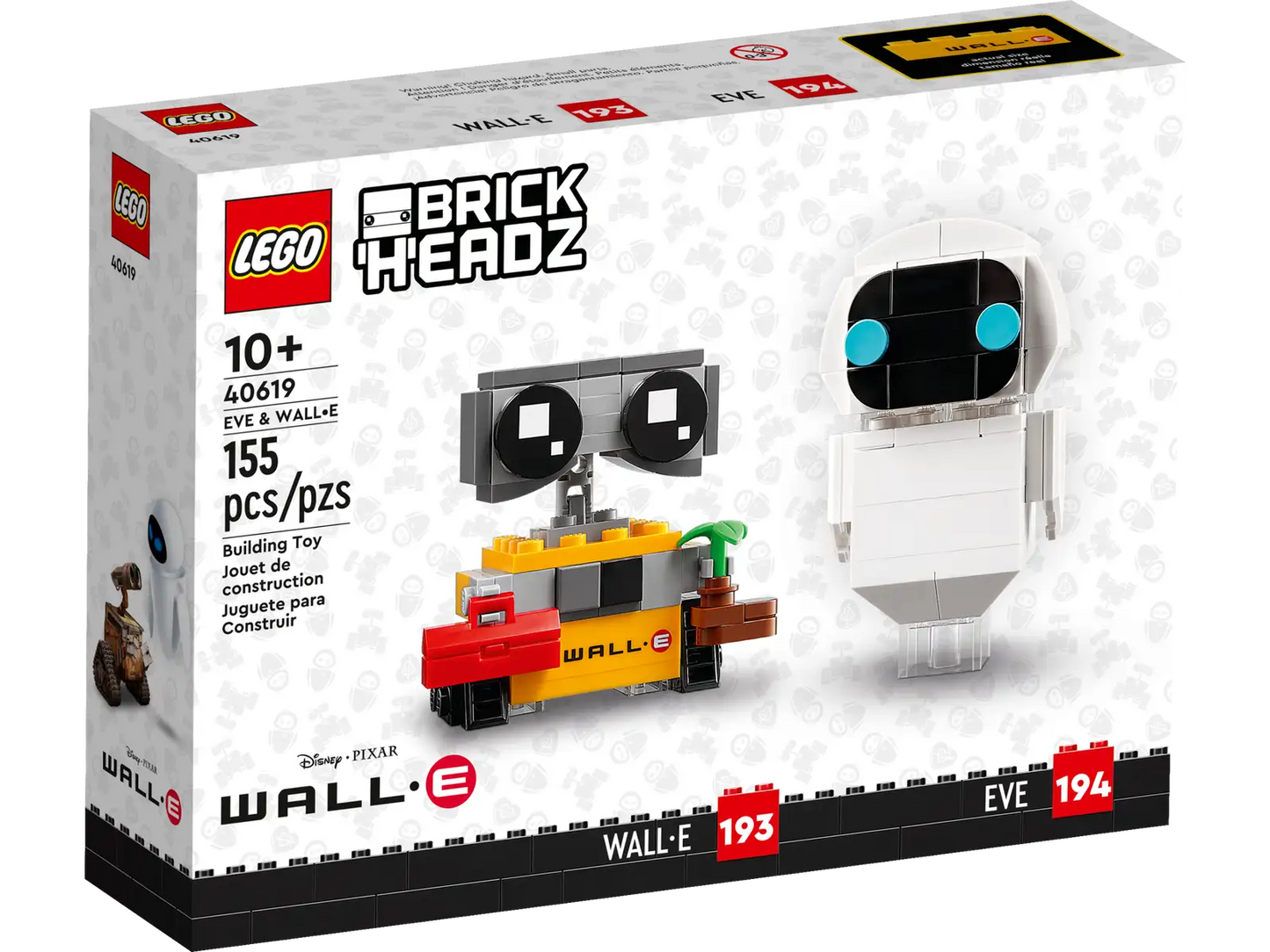 LEGO BrickHeadz - EVE & WALL-E - #40619