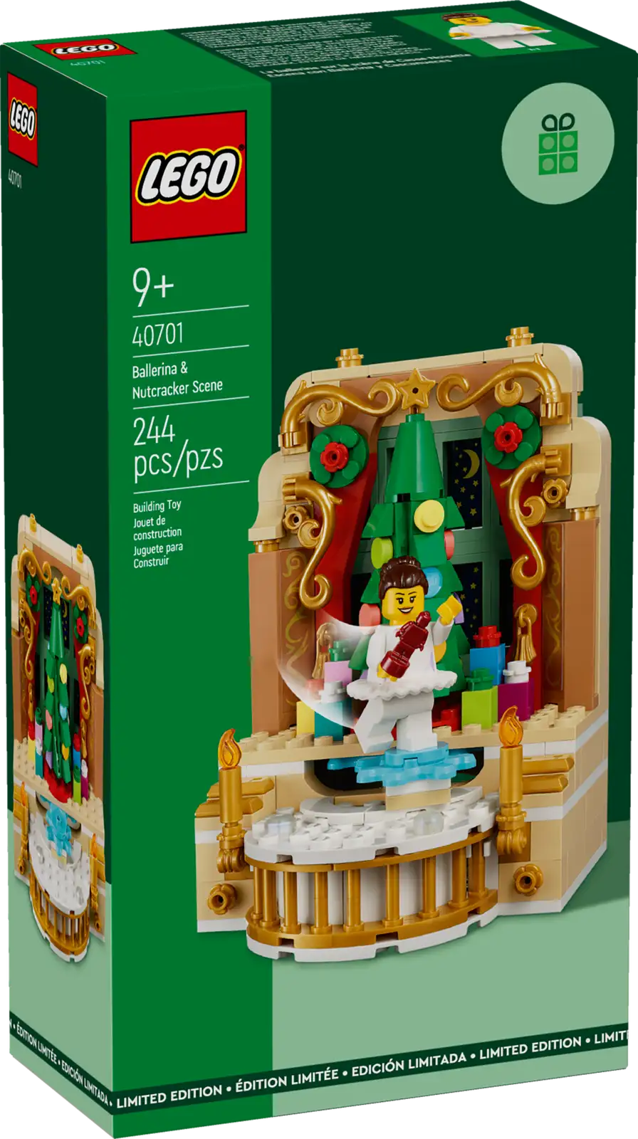LEGO Ideas - Ballerina & Nutcracker Scene - 40701 (RETIRED)