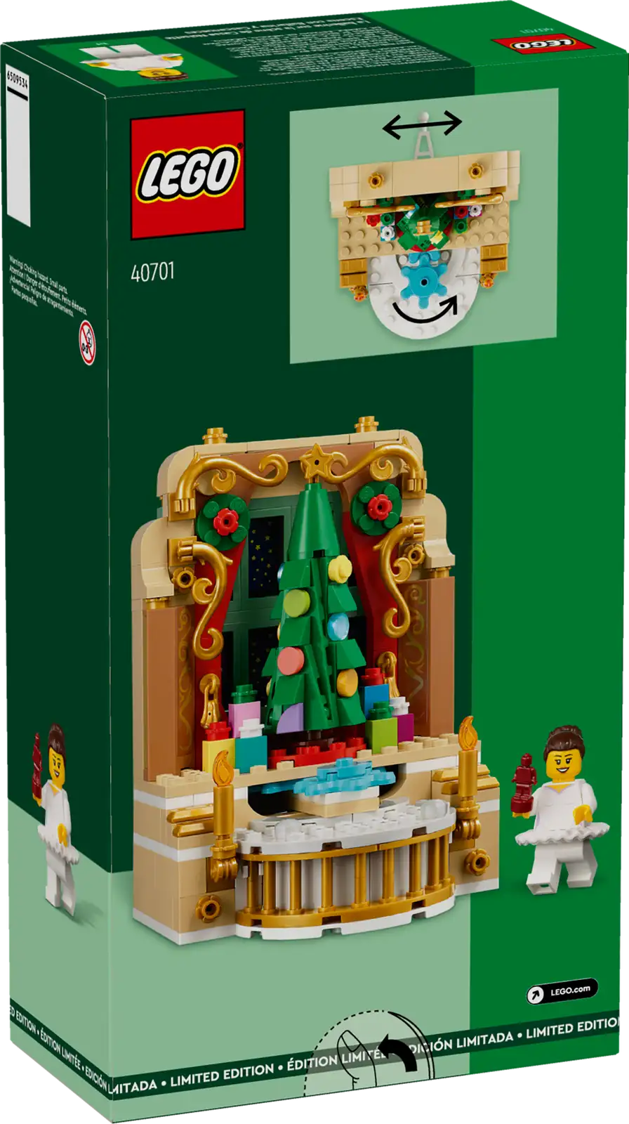LEGO Ideas - Ballerina & Nutcracker Scene - 40701 (RETIRED)