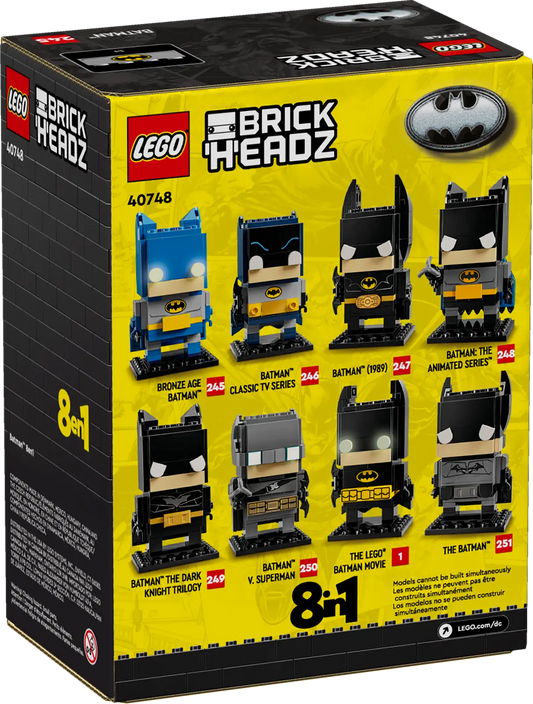 LEGO BrickHeadz - Batman 8-in-1 - #40748