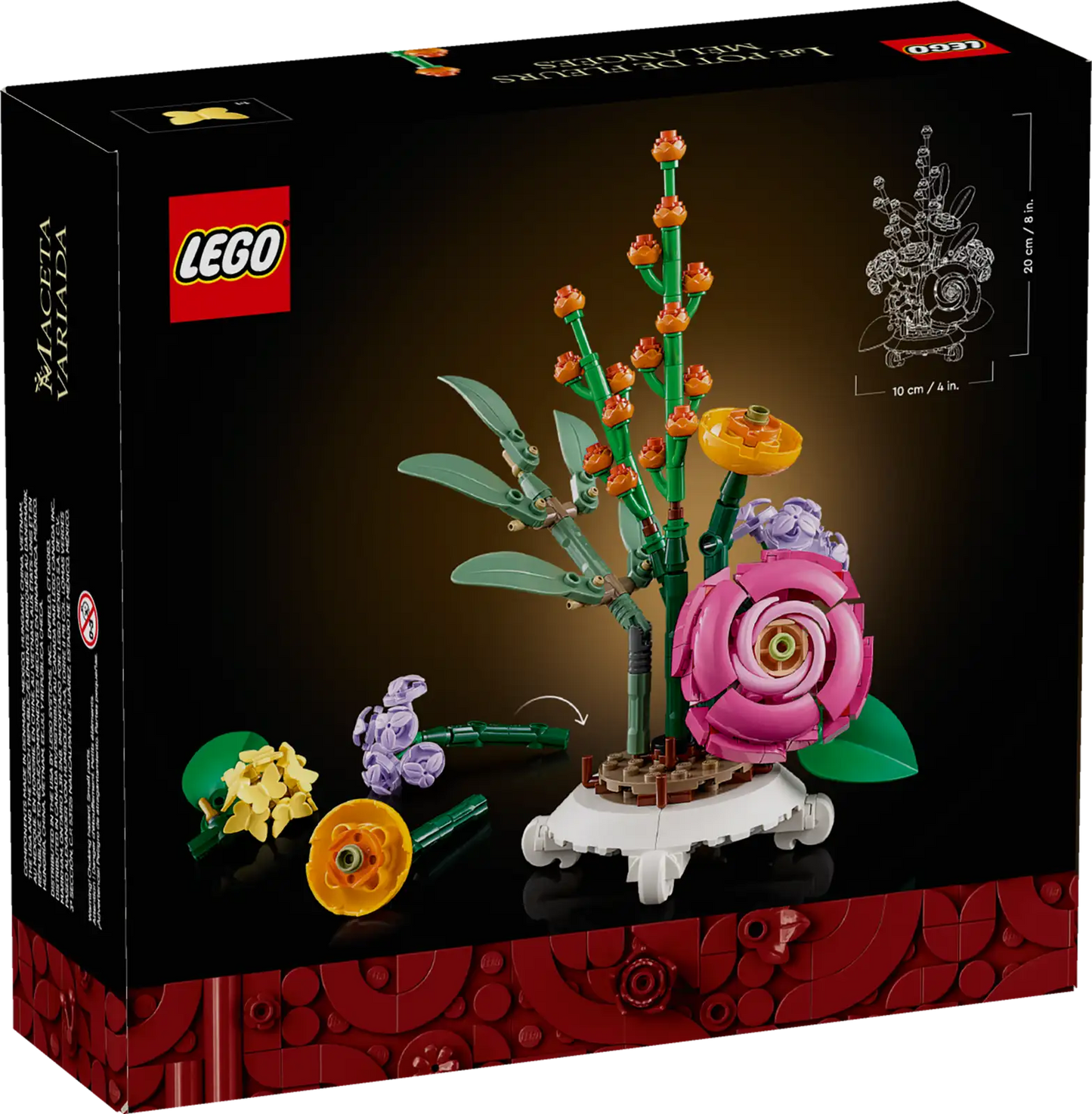 LEGO Botanicals - Mixed Flowerpot #40762 (Retired)