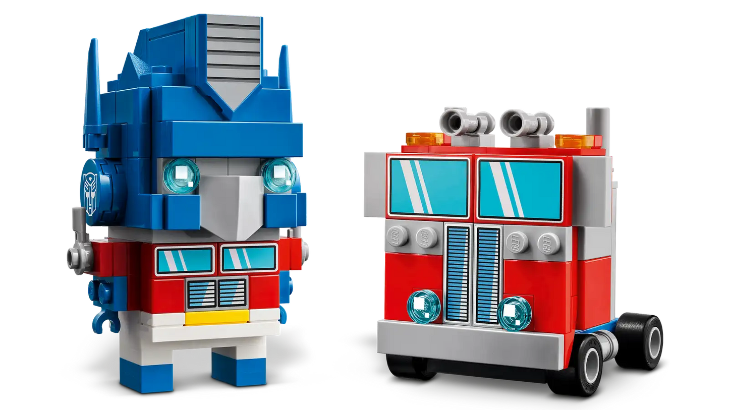 LEGO BrickHeadz - Optimus Prime Robot & Vehicle - 40803 (Exclusives)
