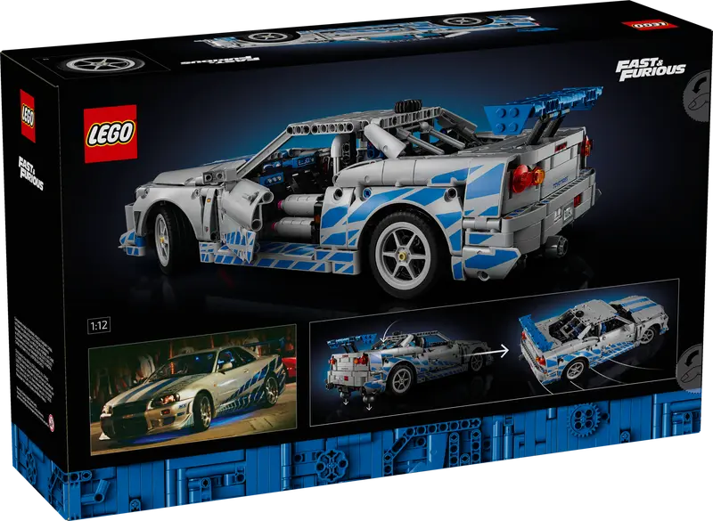 LEGO Technic - 2 Fast 2 Furious Nissan Skyline GT-R (R34) Car - #42210 (PRE-ORDER AUGUST 1)