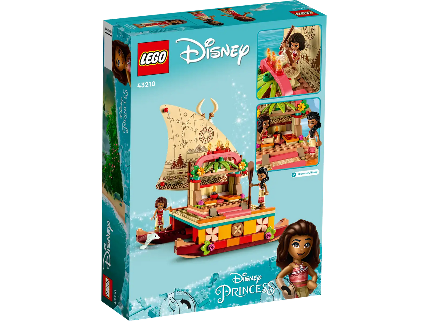 LEGO Disney - Moana's Wayfinding Boat - #43210 (RETIRED)