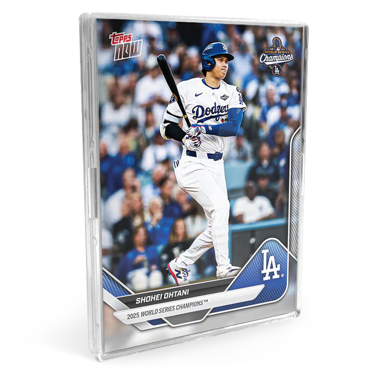 2025 World Series Champions - Los Angeles Dodgers - MLB Topps NOW - Complete 15-Card Team Set