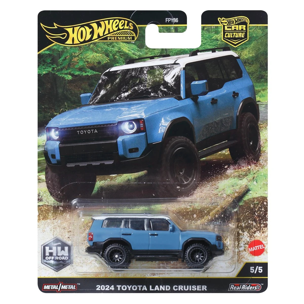 Hot Wheels Premium - Car Culture Off-Road - H Case Mix 3 - 2025 Complete Set - MTFPY86H