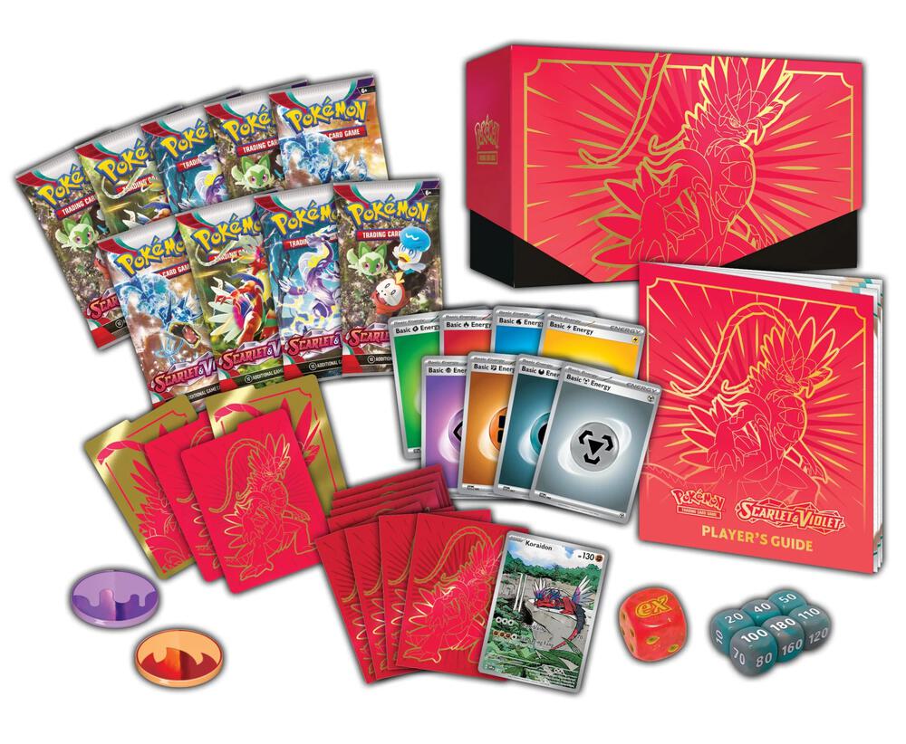 Pokemon - Scarlet and Violet - Elite Trainer Box - Koraidon