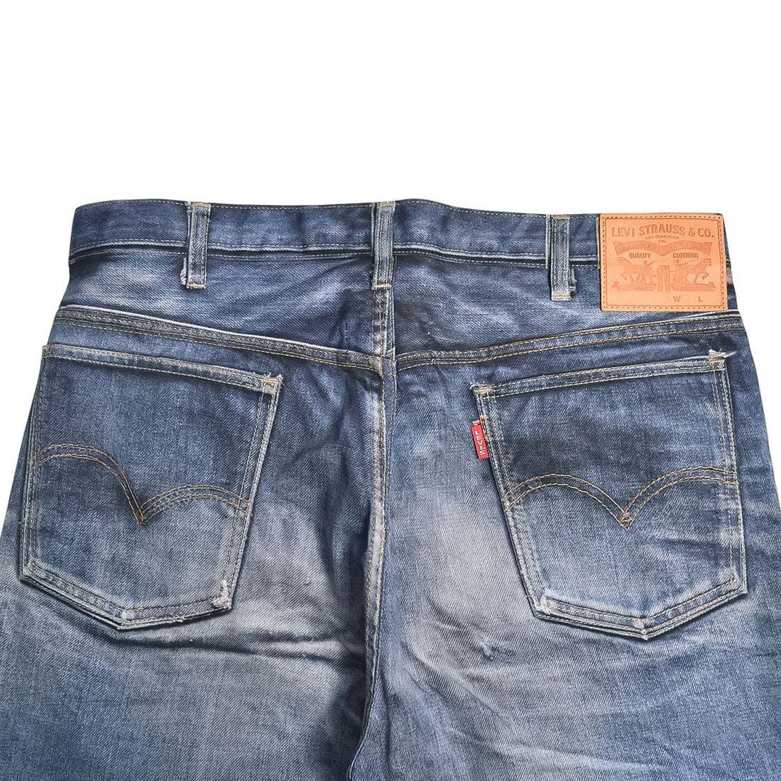 JUNYA WATANABE X BerBerJin x Levi's - DENIM PANTS 607 Inkjet Printed - Made in Japan
