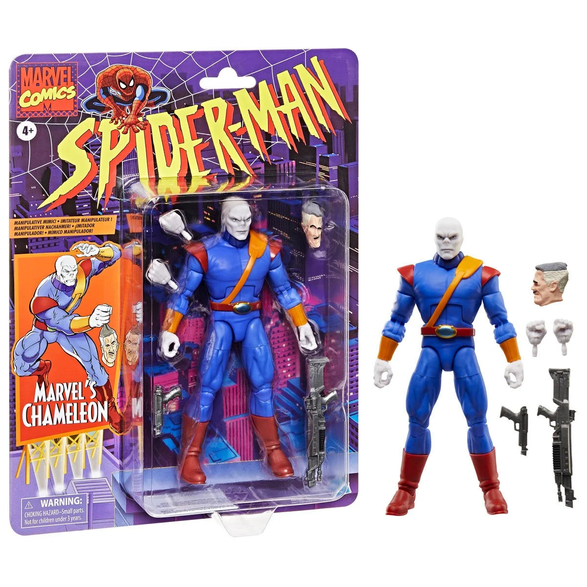 Marvel Legends - Spider-Man Retro - 2025 Wave 1 - Complete Set - 6-Inch Action Figures