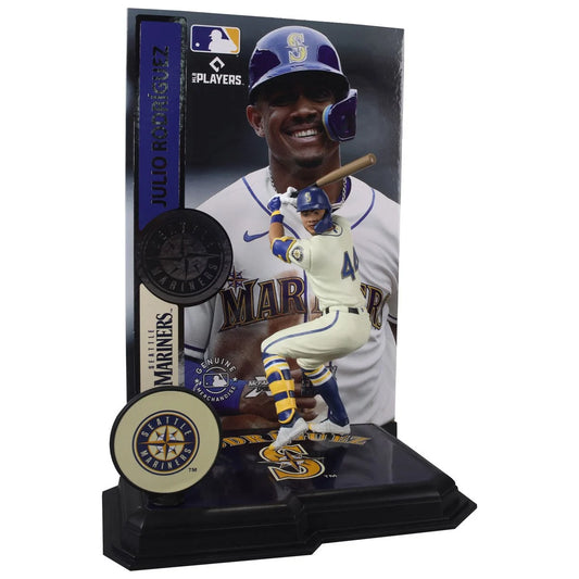 McFarlane - Julio Rodriguez - PLATINUM CHASE Edition - MLB Sports Picks #8 Seattle Mariners