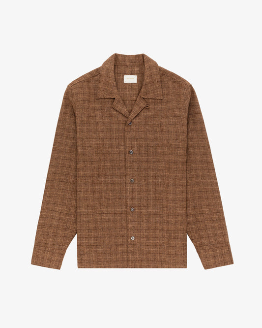 Aime Leon Dore Jacquard Camp Collar Shirt