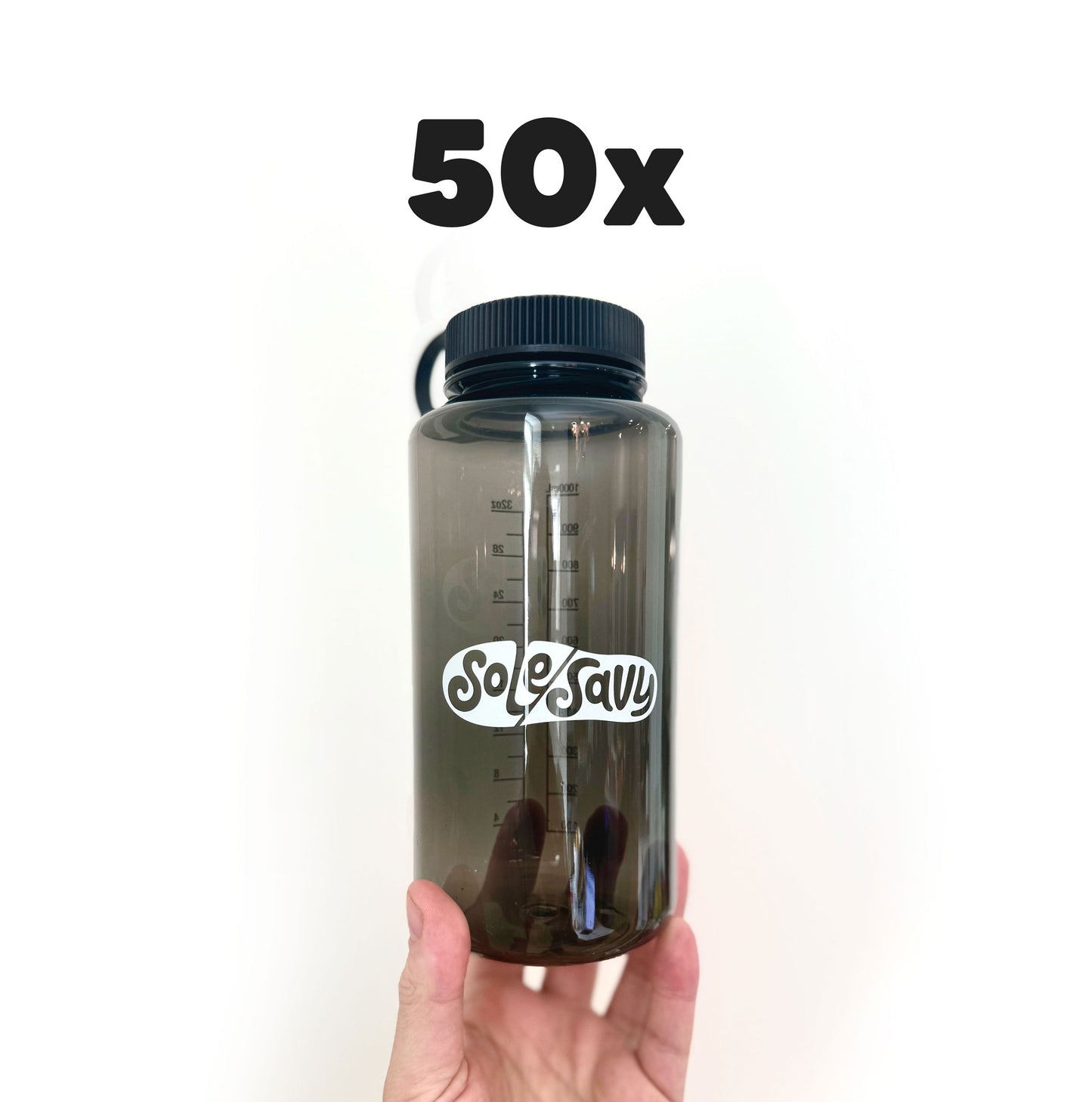 50x Pack of SoleSavy Water Bottles