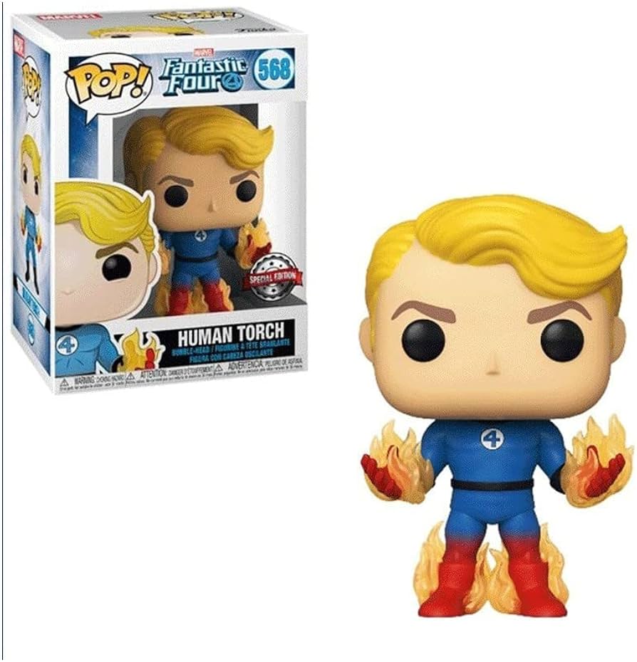 Funko - Marvel - Fantastic 4 - Human Torch - #568