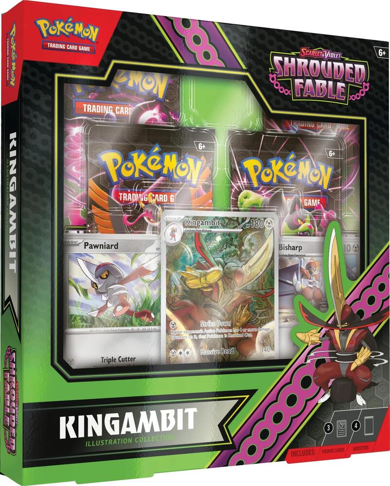 Pokemon - Scarlet & Violet - Shrouded Fable Kingambit Illustration Collection
