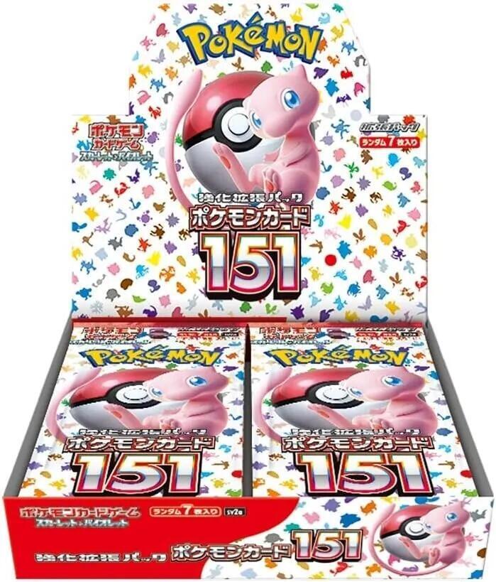 Pokemon Japanese - Scarlet & Violet SV2A - 151 Booster Box