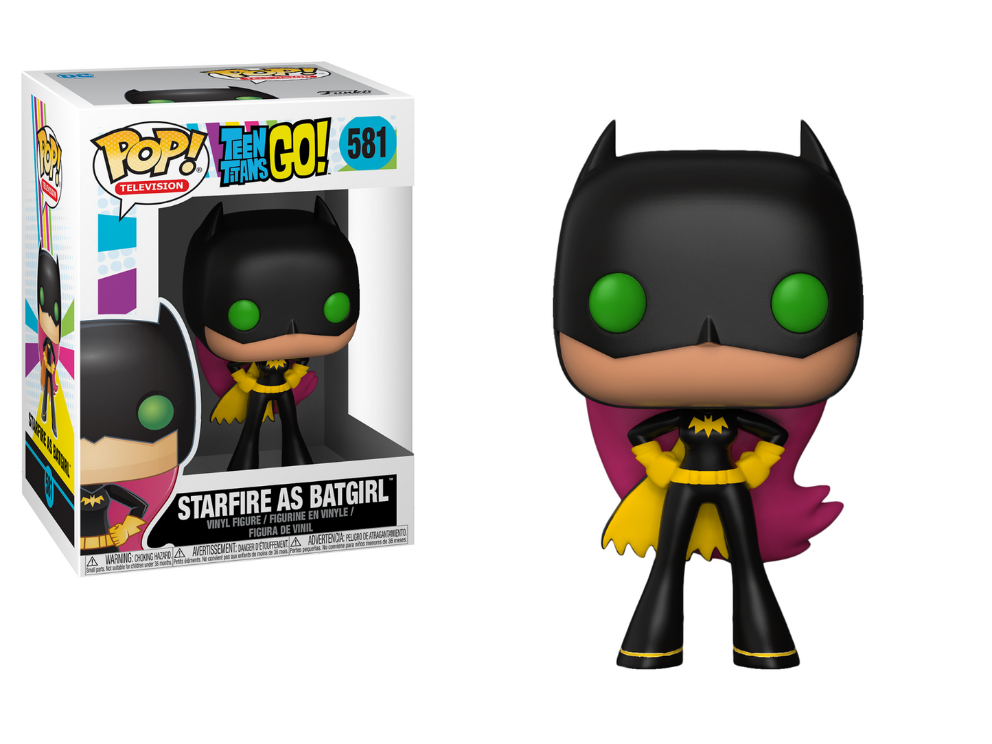 Funko - TV - Teen Titans Go! - Starfire as Batgirl - #581