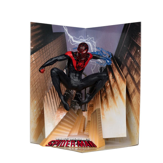 McFarlane - Spider-Man 1:10 Scale - Miles Morales: Spider-Man #1 with Scene Case