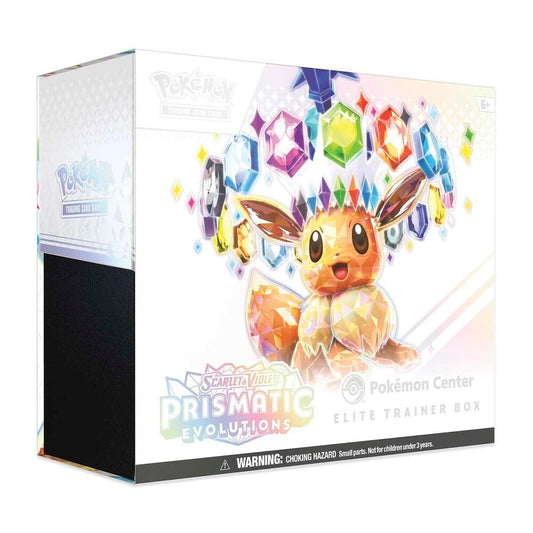 Pokemon - Scarlet & Violet - Prismatic Evolutions POKEMON CENTER Exclusive - Elite Trainer Box