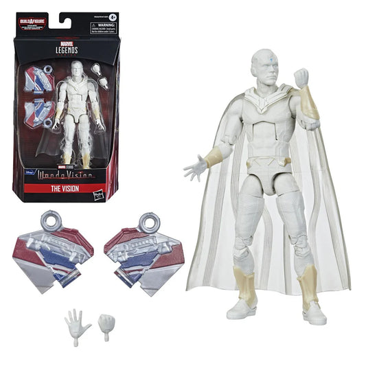Marvel Legends - White Vision - Disney+ TV Wave - WandaVision 6 Inch Action Figure - BAF Flight Gear