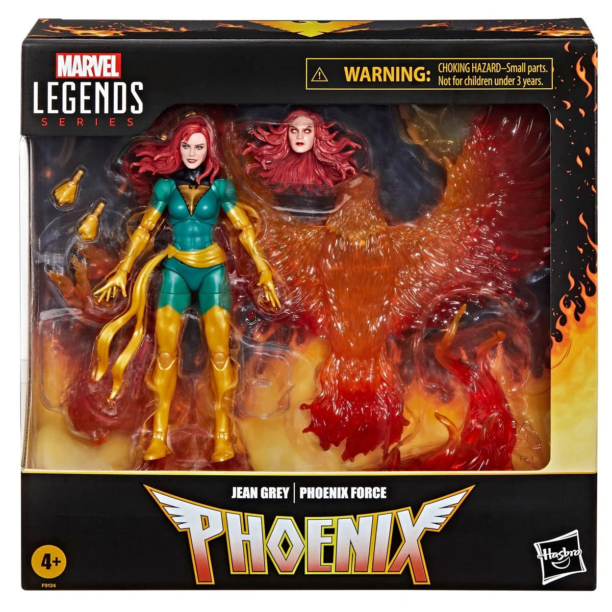 X-Men Marvel Legends Series - Jean Grey with Phoenix Force Deluxe - 6-Inch Action Figure