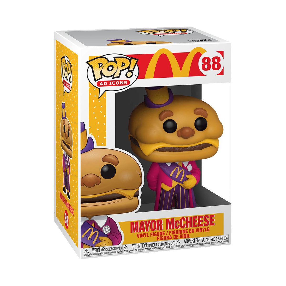 Funko - Ad Icons - Mayor McCheese - McDonalds - #88