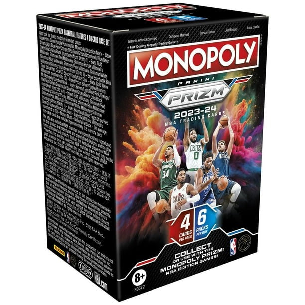monopoly booster box 2023-24 NBA Monopoly Prizm