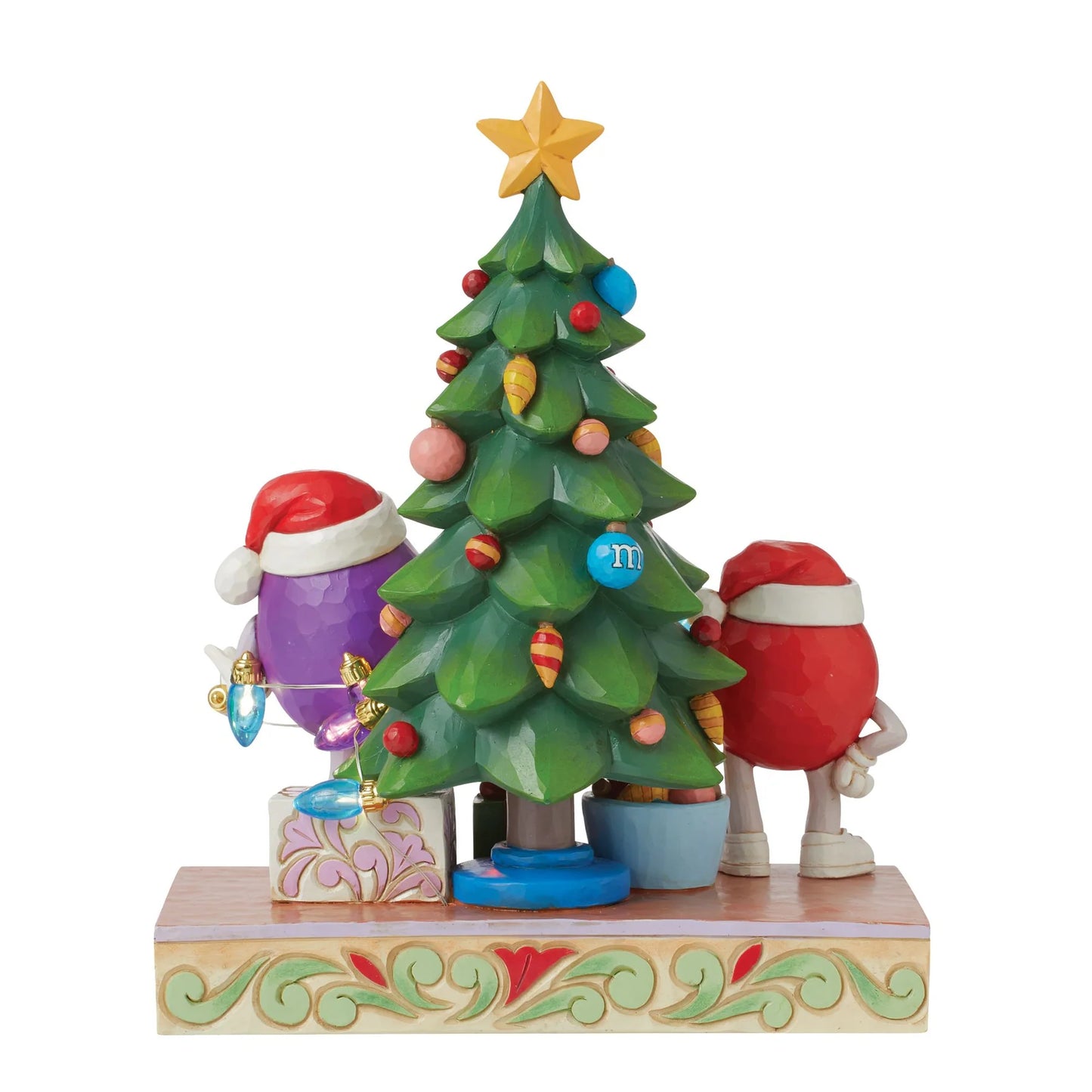 Enesco: M&M's Purple and Red Character Tree By Jim Shore Statue