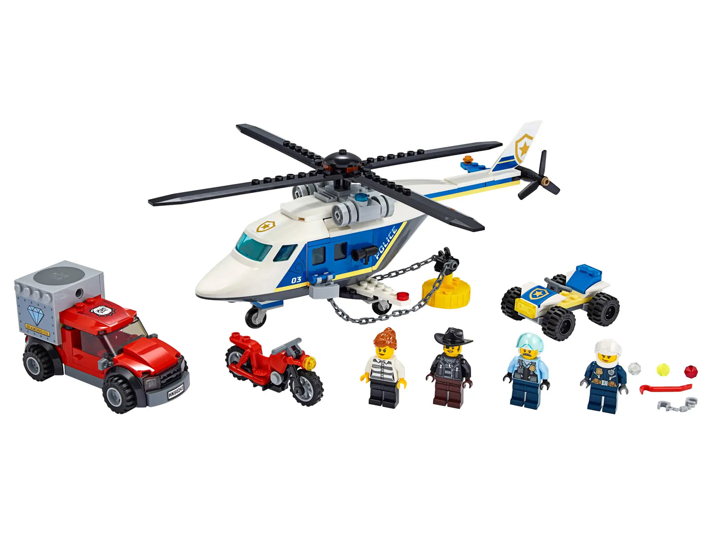 LEGO City - Police Helicopter Chase - 60243 (RETIRED)