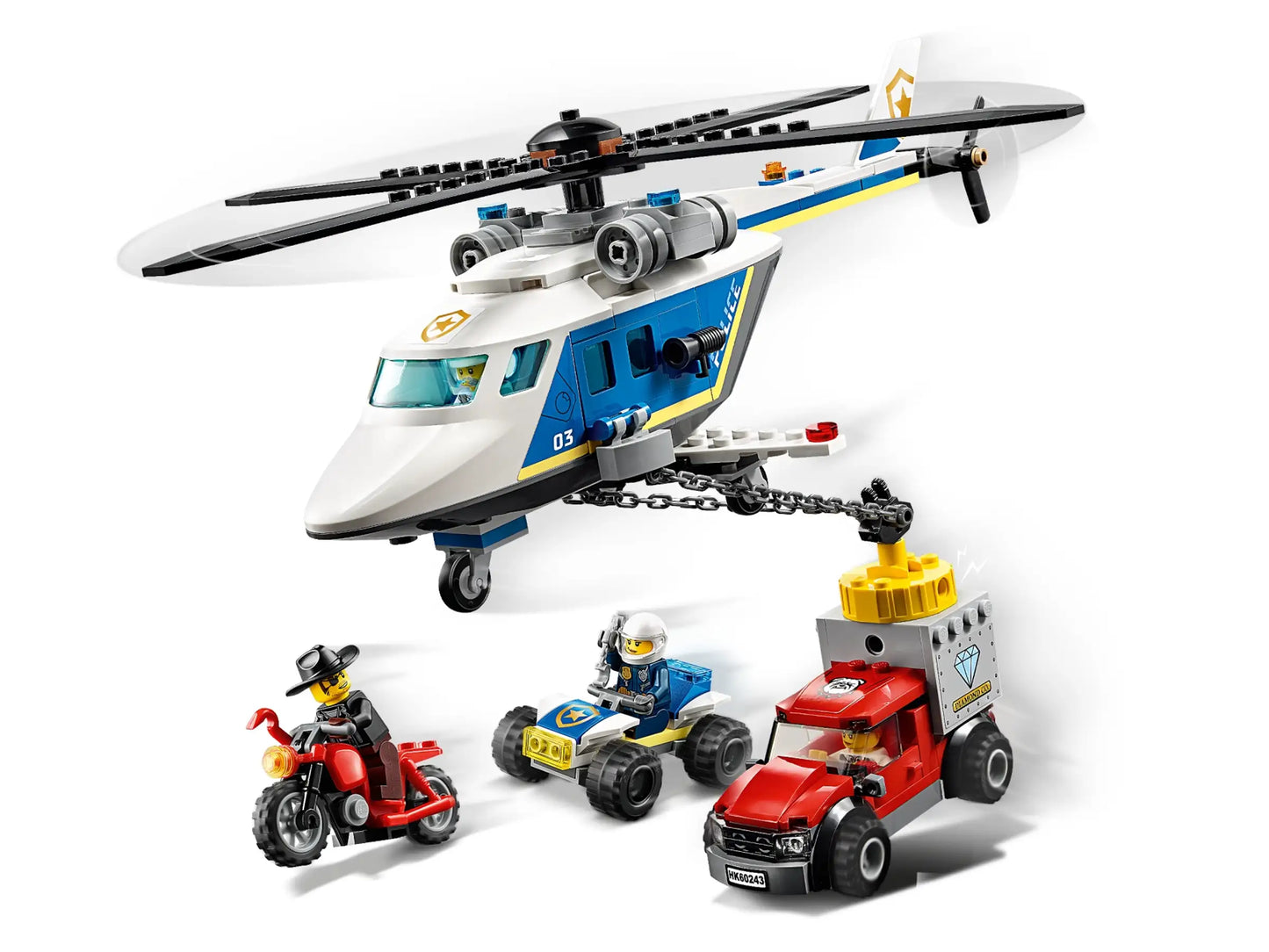 LEGO City - Police Helicopter Chase - 60243 (RETIRED)