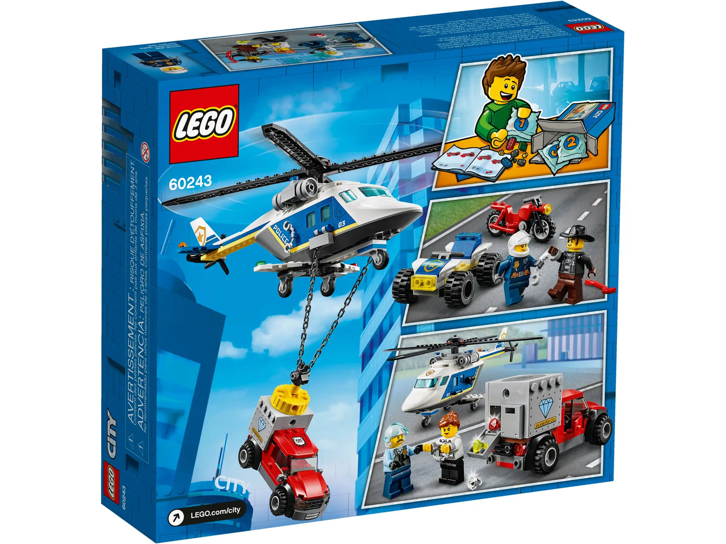 LEGO City - Police Helicopter Chase - 60243 (RETIRED)
