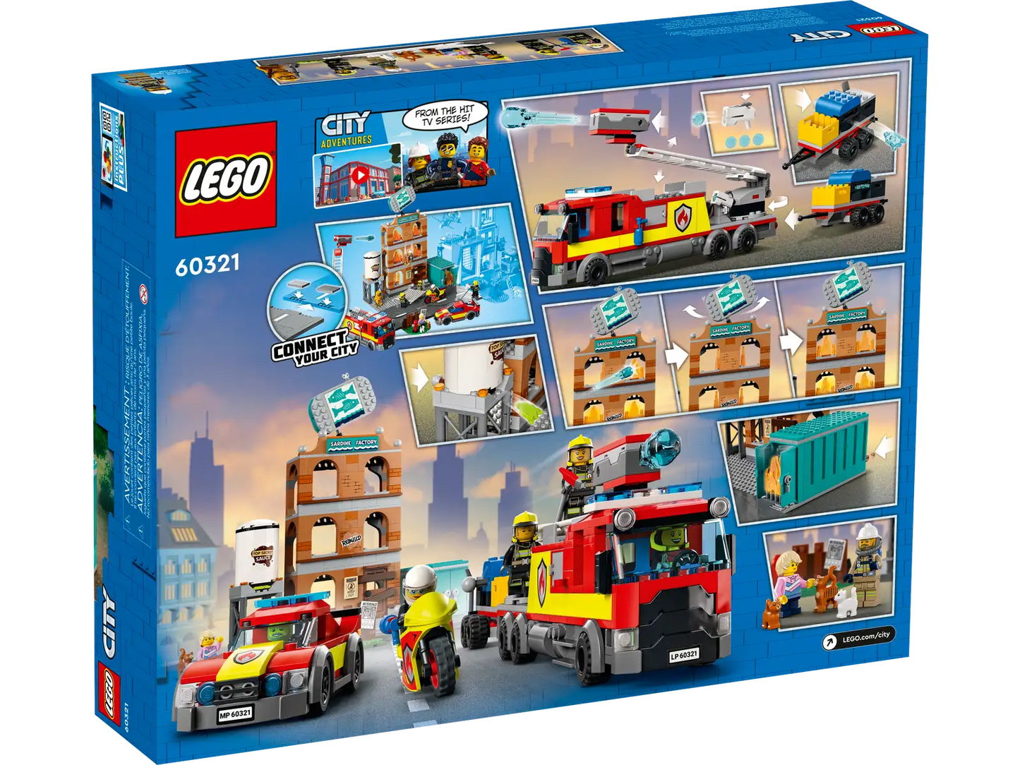 LEGO City - Fire Brigade - #60321 (RETIRED)