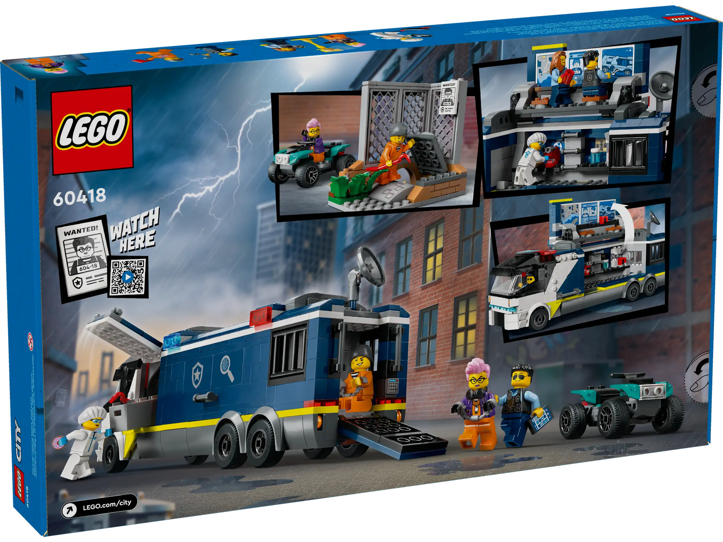 LEGO City - Police Mobile Crime Lab Truck - #60418
