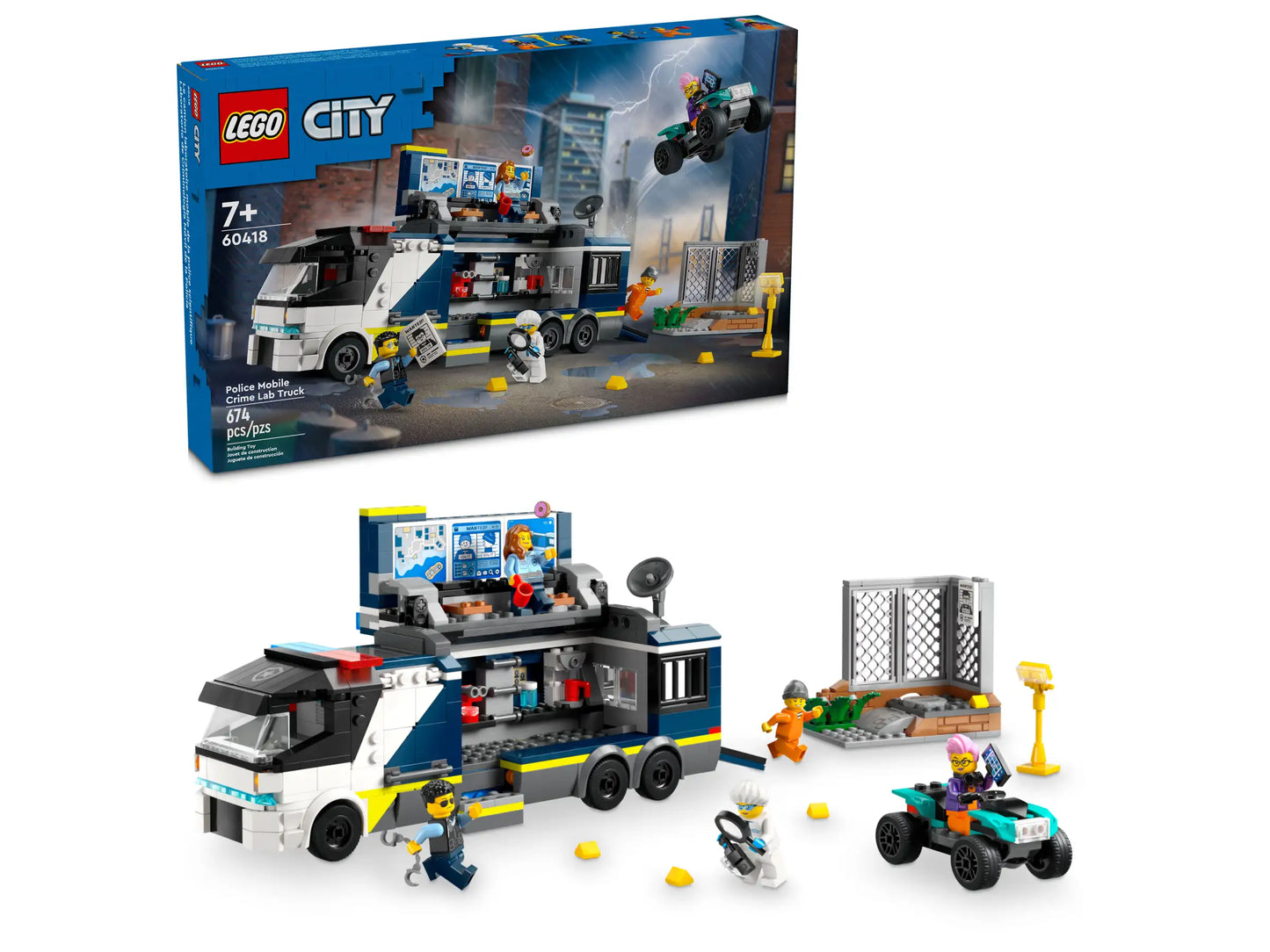 LEGO City - Police Mobile Crime Lab Truck - #60418