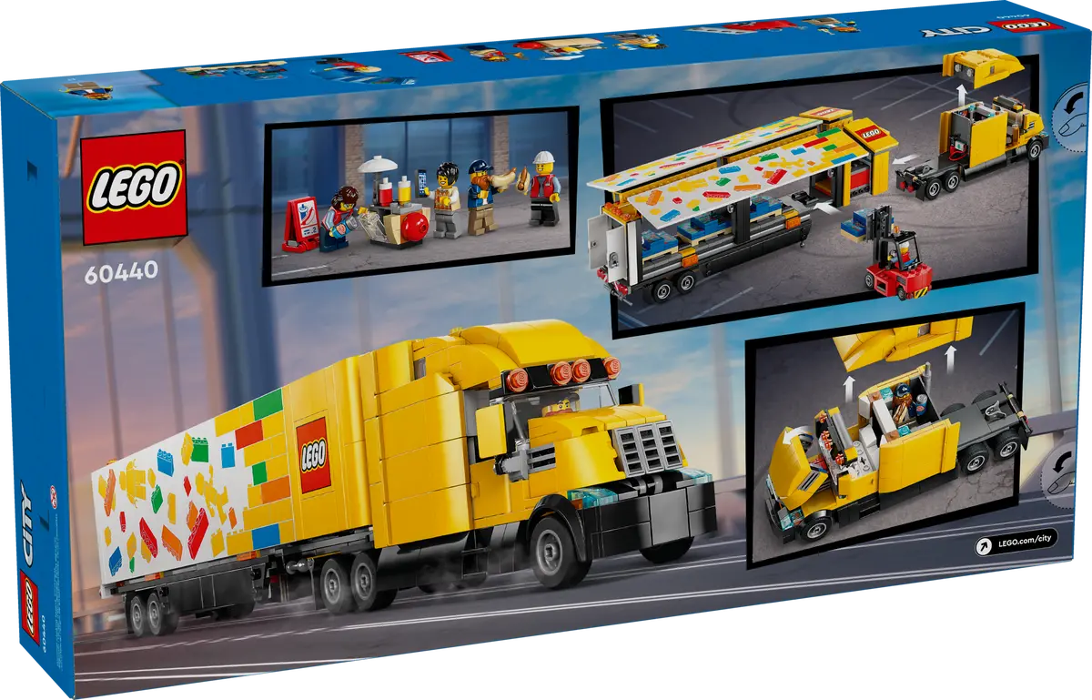 LEGO City - Yellow Lego Delivery Truck - #60440