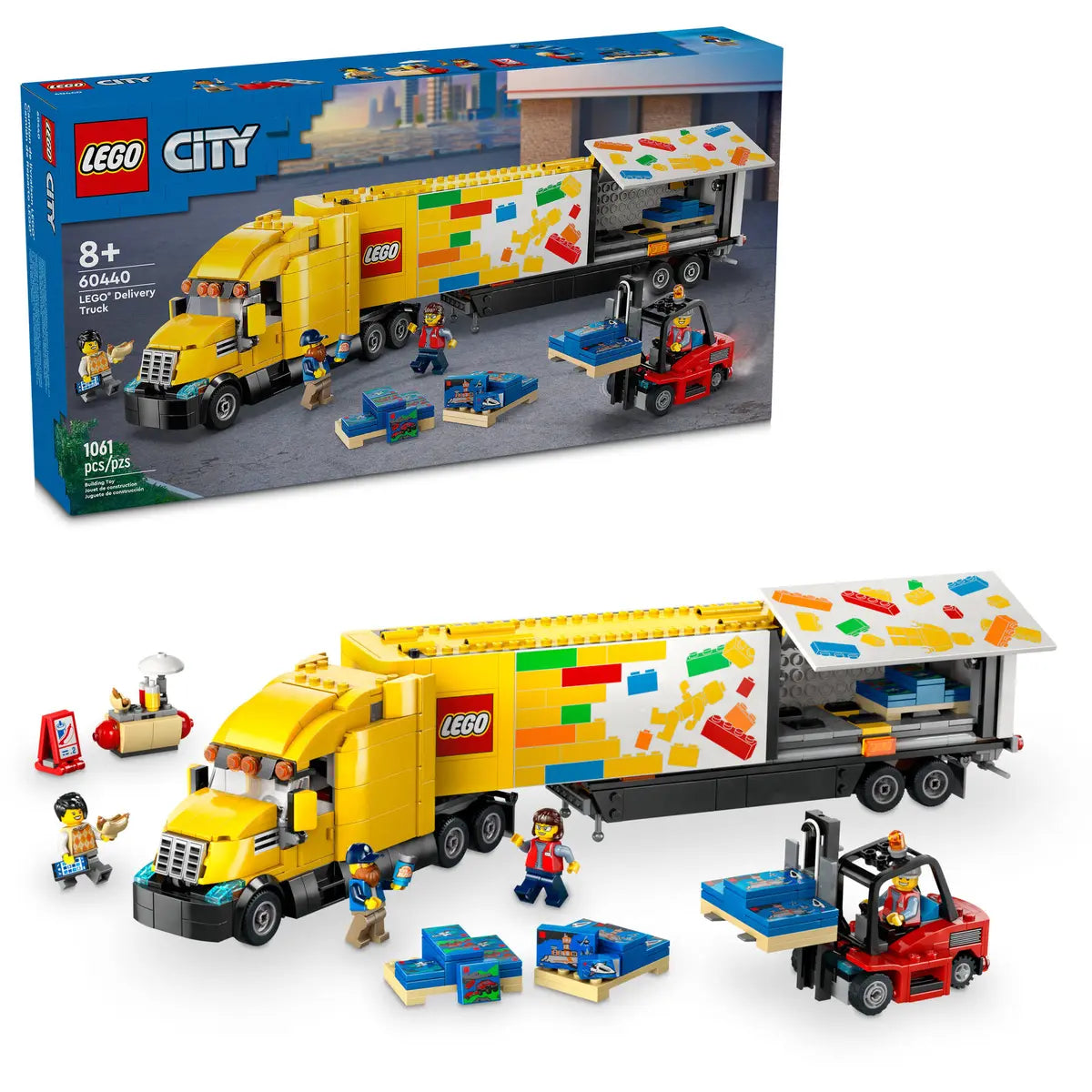LEGO City - Yellow Lego Delivery Truck - #60440