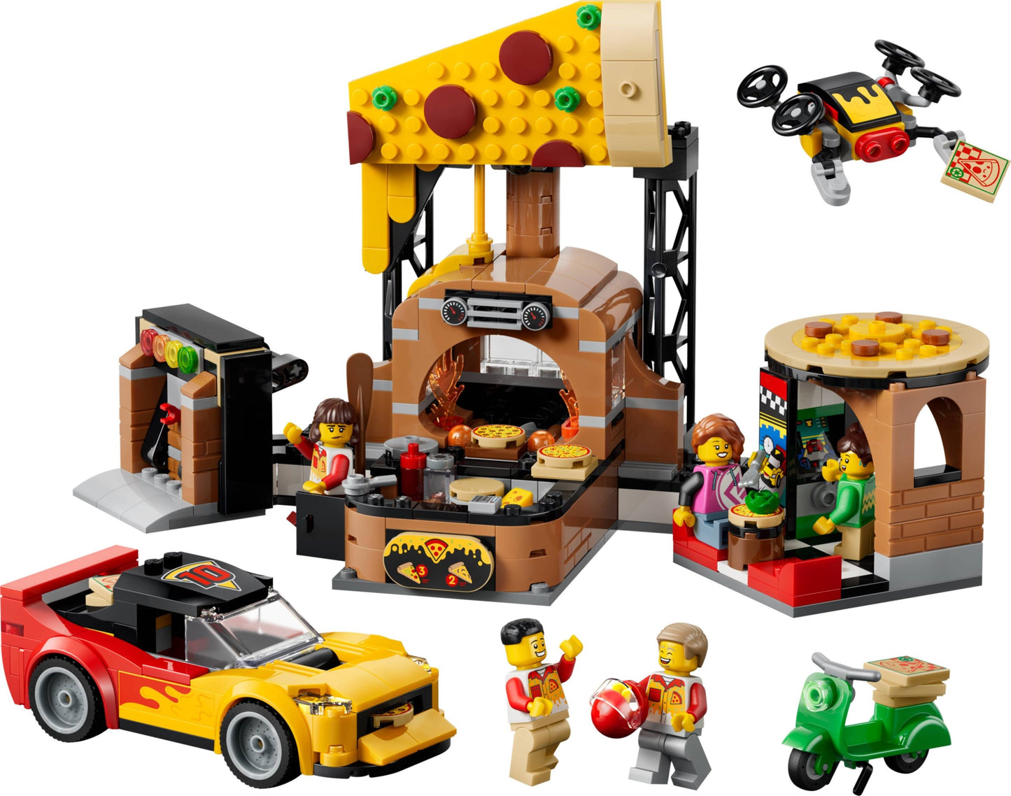 LEGO City - Pizza Delivery Experience with Vehicles - 60496 - (PRE-ORDER AUG 1, 2026)