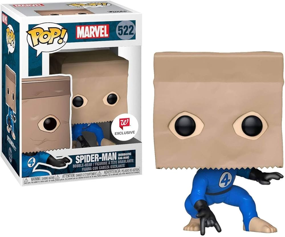 Funko - Marvel - Spider-Man (Bombastic Bag-Man) - Walmart Exclusive - #522