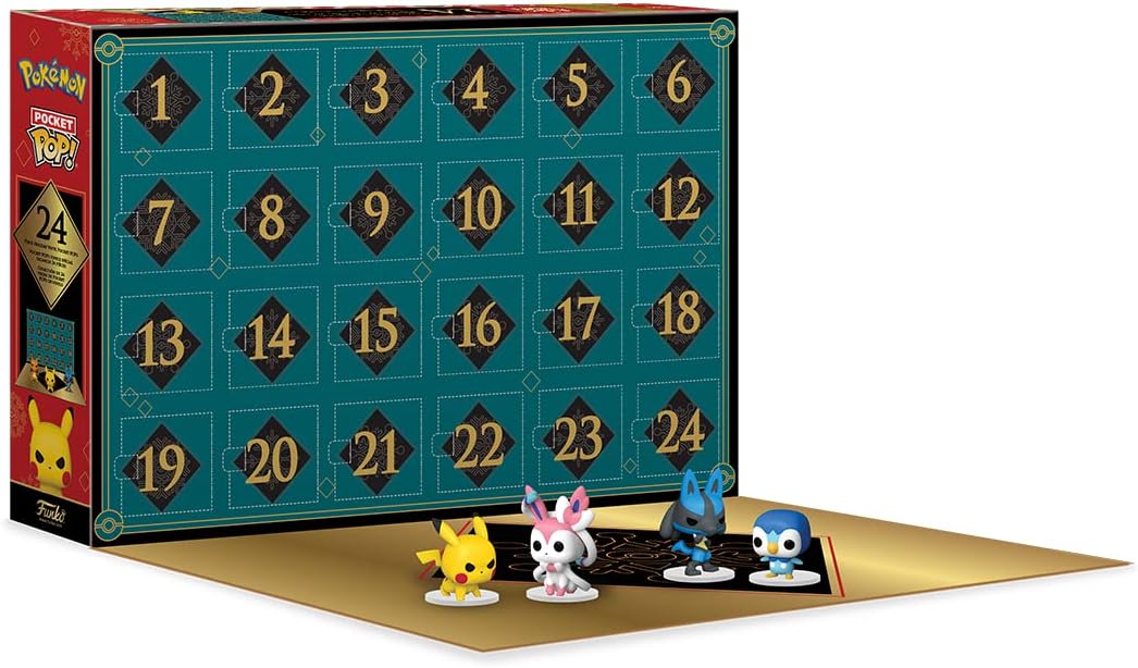Funko - Pokemon 2023 - Holiday Advent Calendar - 24 Pocket Pop! 2" Funko