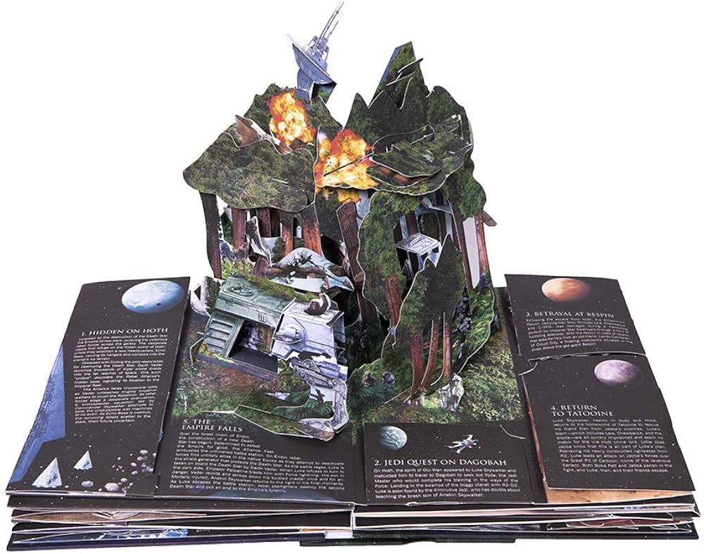 Star Wars The Ultimate Pop-Up Galaxy: Deluxe Edition Book