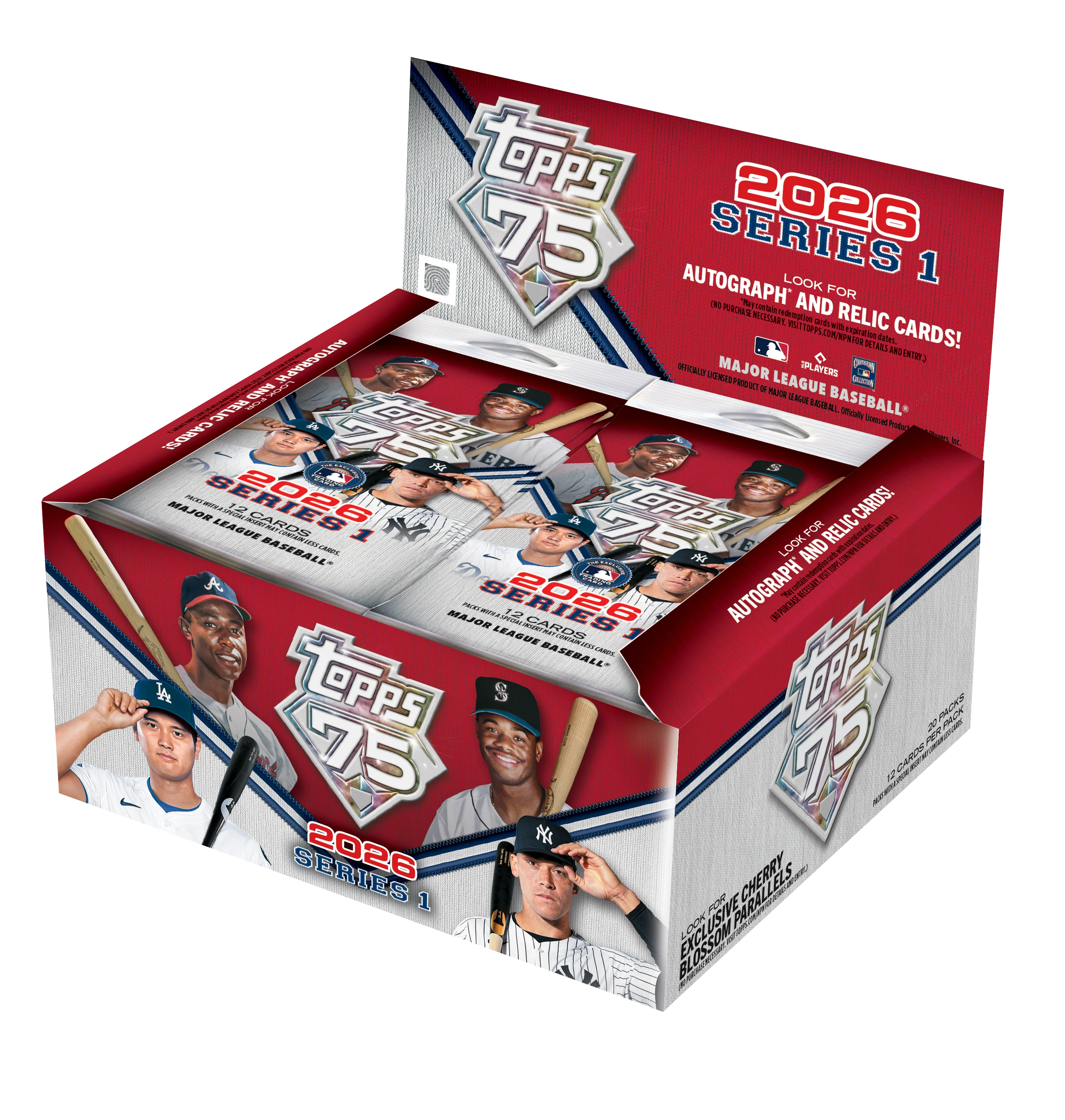 2026 Topps Series 1 Baseball - Japan Series Edition - 20-Pack